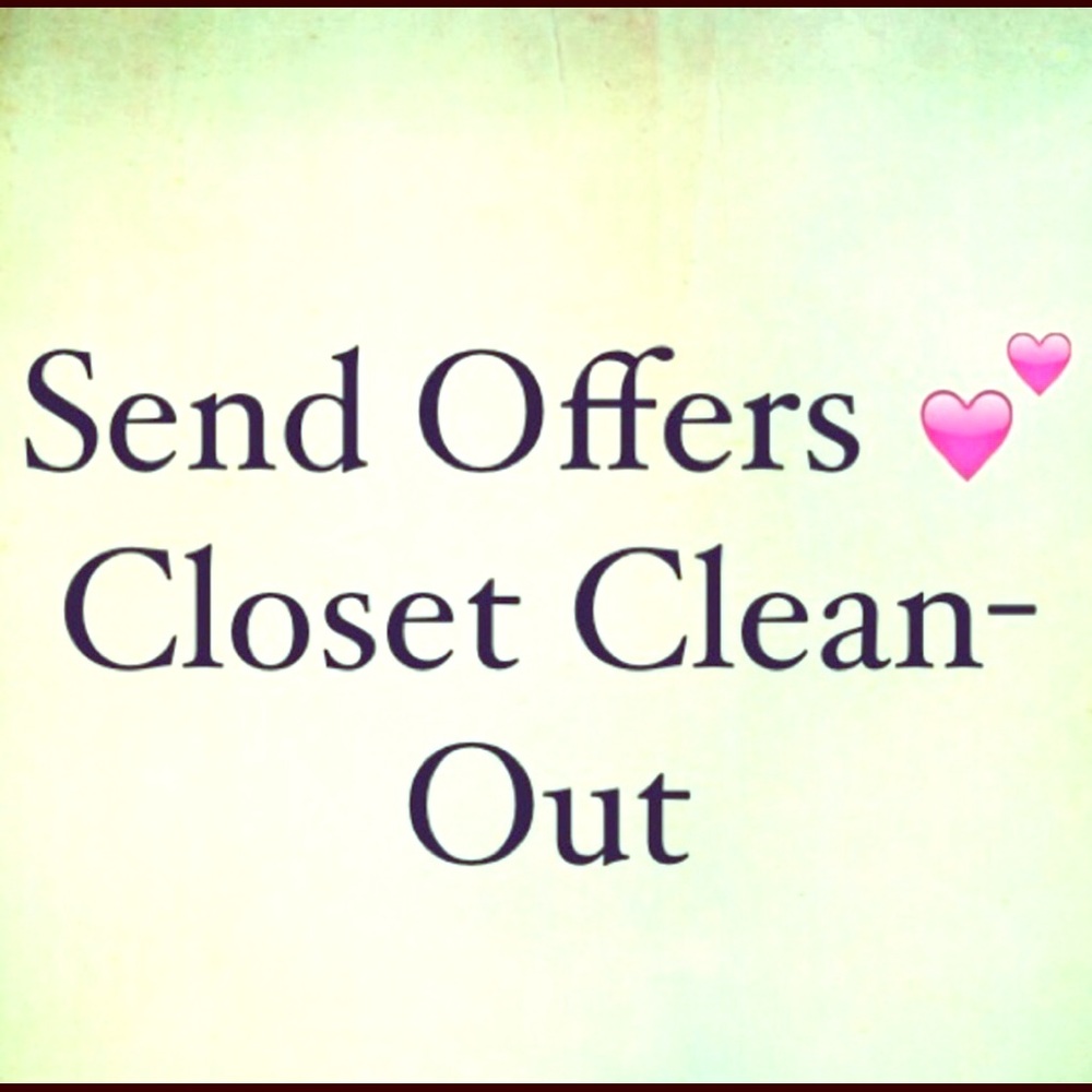 Please make offers, closet clean out!
